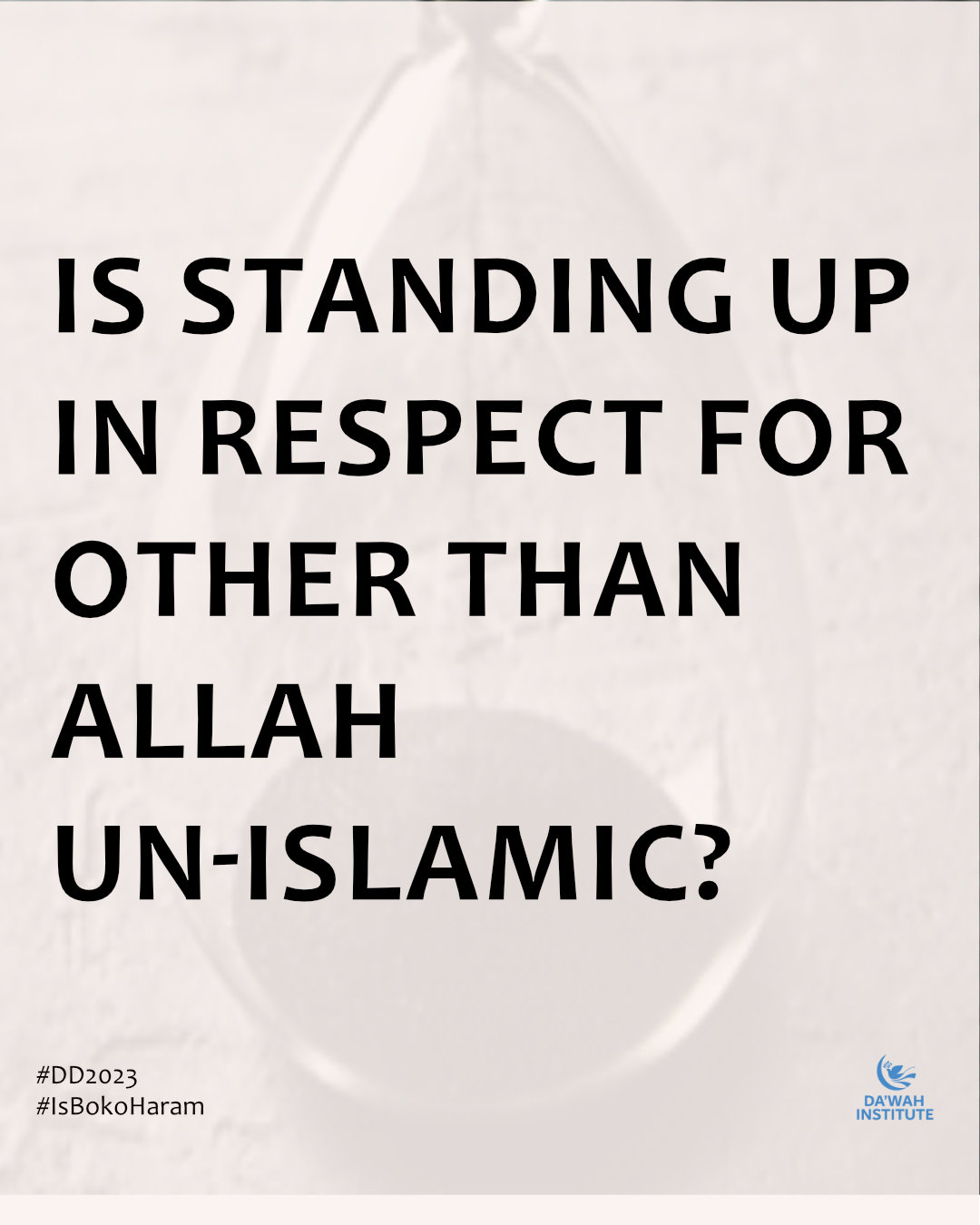 Is standing up in Respect for Other than Allah Un-Islamic?