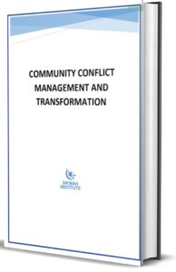 Book Cover for COMMUNITY CONFLICT MANAGEMENT AND TRANSFORMATION