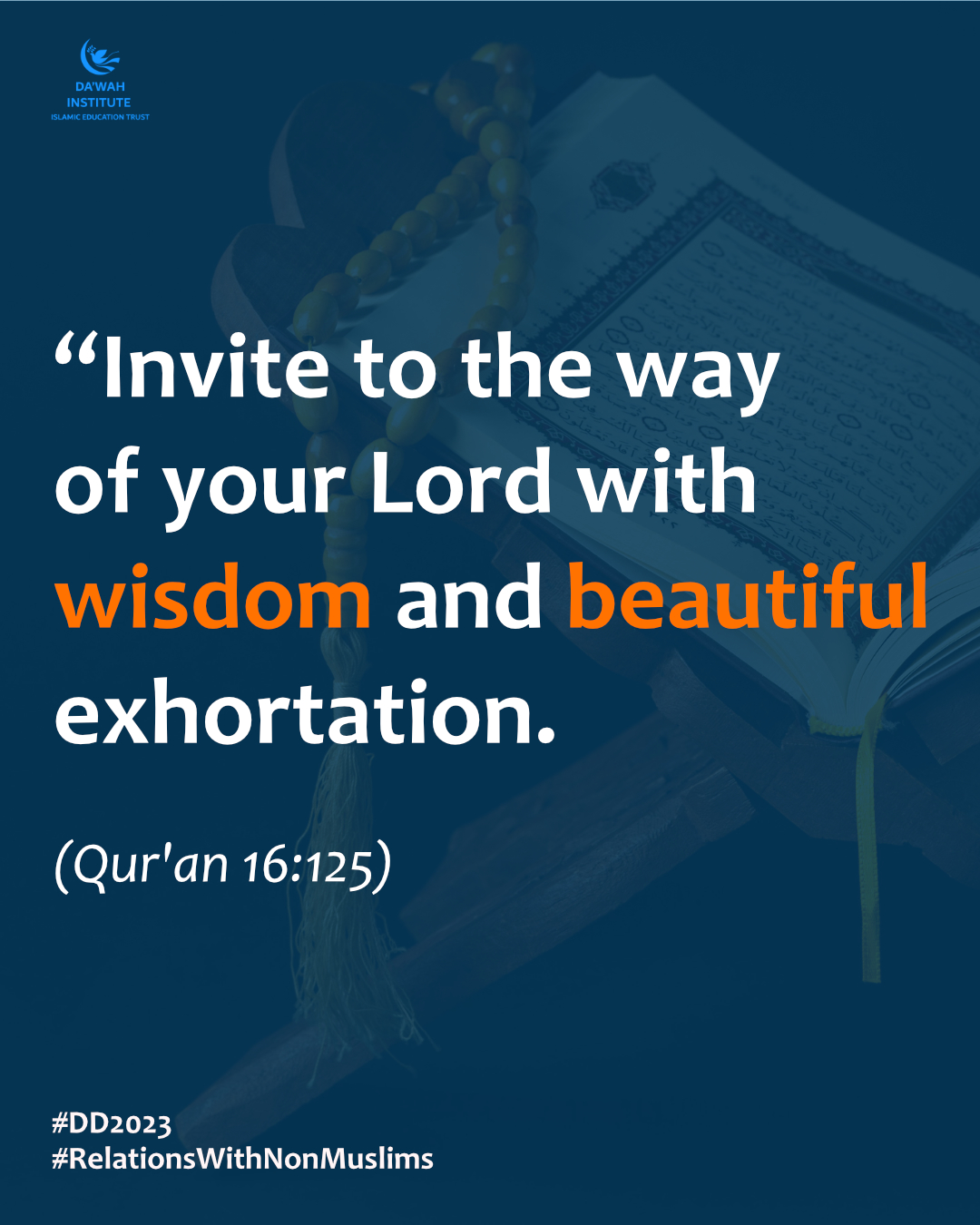 Invite to the way of your Lord
