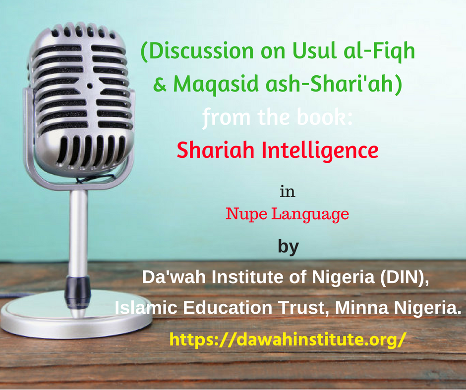 Shariah Intelligence (Nupe) Episode 1 (Introduction)